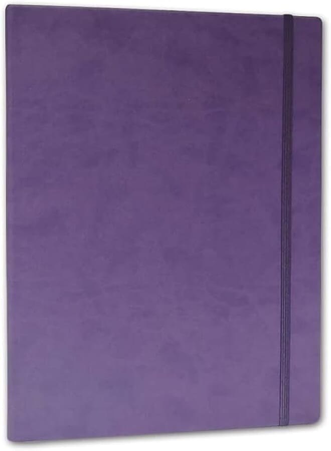 OPP PAPER CONCEPT A4 Executive Notebook Hard cover - Assorted Colors - Purple